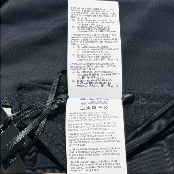 Authentic Versace Medusa Renaissance Print Leggings Black Gold Size L NWT $750 - Picture 9 of 12